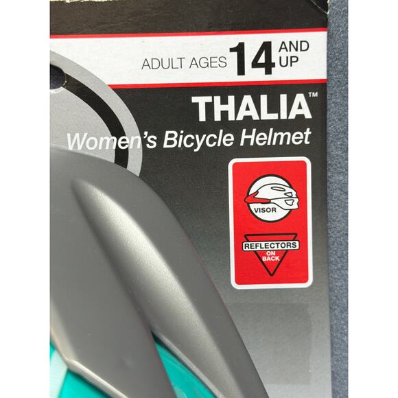 BELL Bicycle Helmet THALIA Adult Ages 14 And Up Adjustable Teal Green New - Picture 2 of 7
